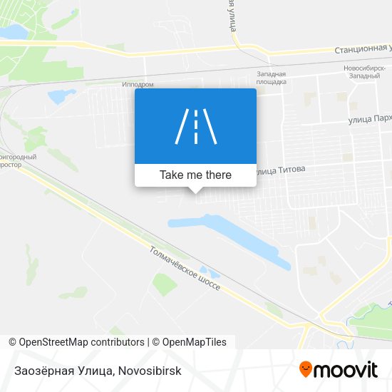 Заозёрная Улица map