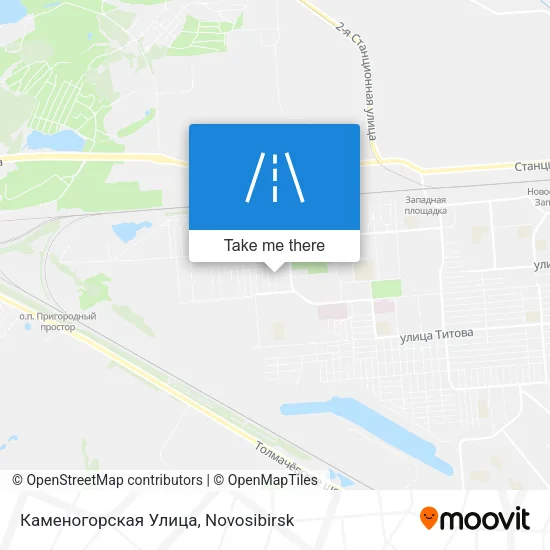Каменогорская Улица map