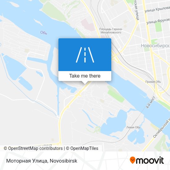 Моторная Улица map