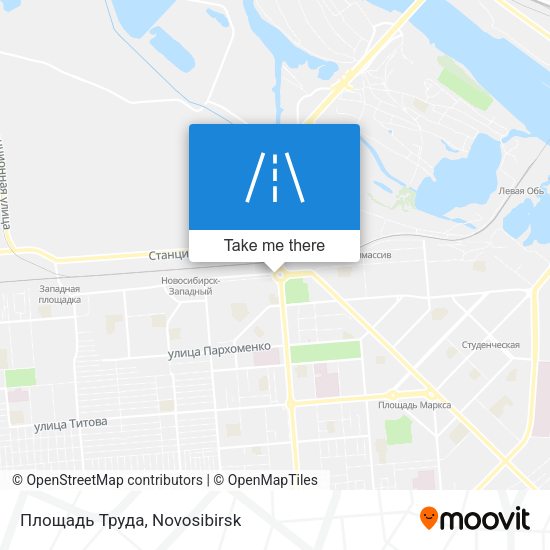 Площадь Труда map