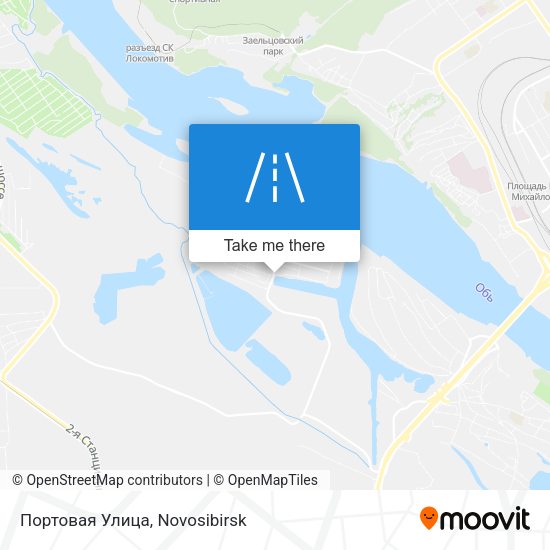 Портовая Улица map