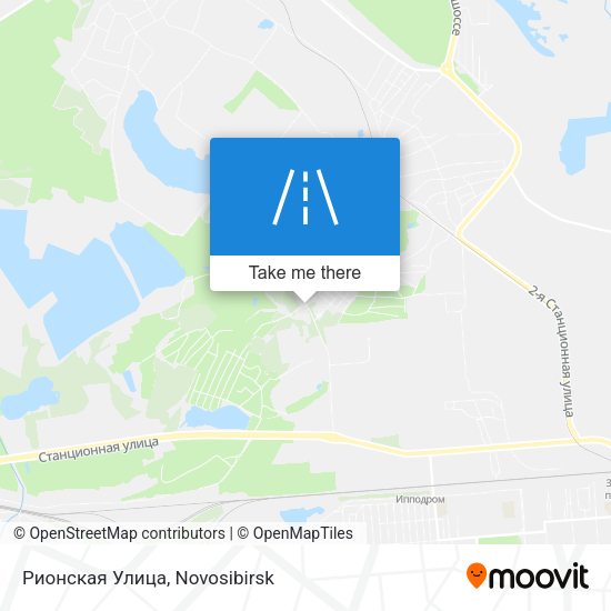 Рионская Улица map