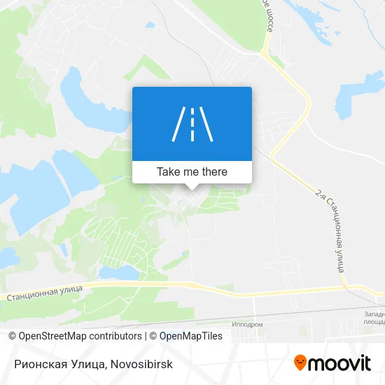 Рионская Улица map