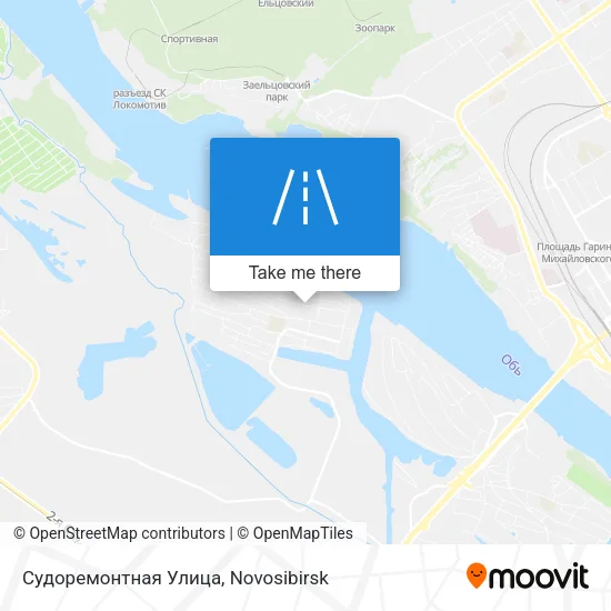 Судоремонтная Улица map