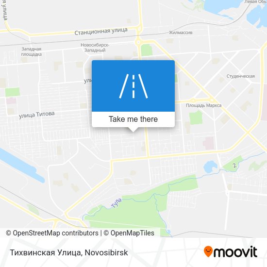 Тихвинская Улица map