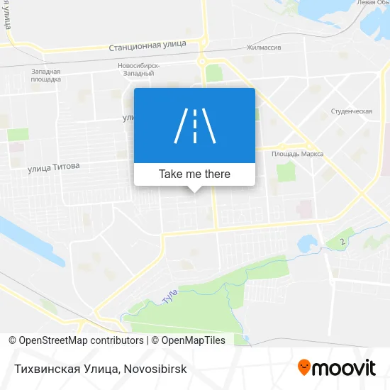 Тихвинская Улица map