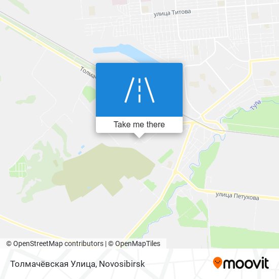 Толмачёвская Улица map