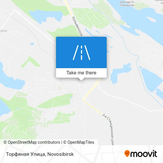 Торфяная Улица map