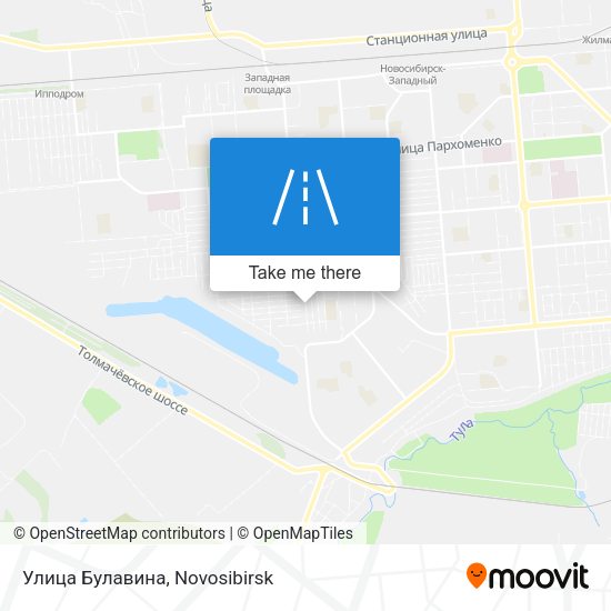 Улица Булавина map