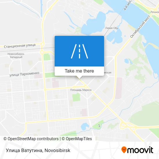 Улица Ватутина map