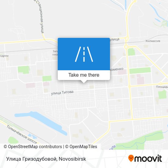 Улица Гризодубовой map
