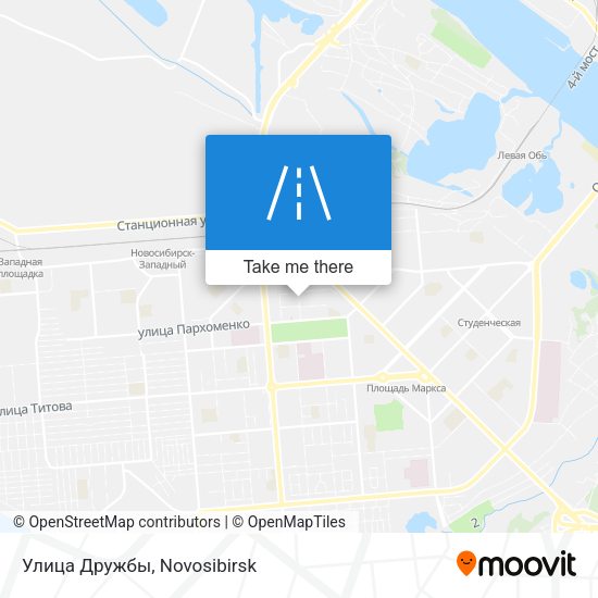Улица Дружбы map