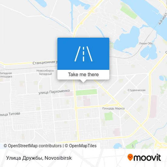 Улица Дружбы map