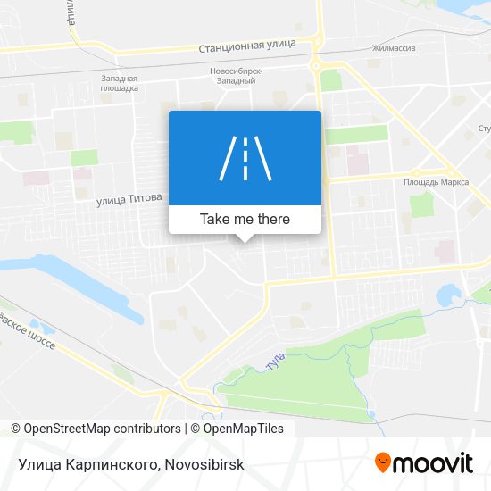 Улица Карпинского map