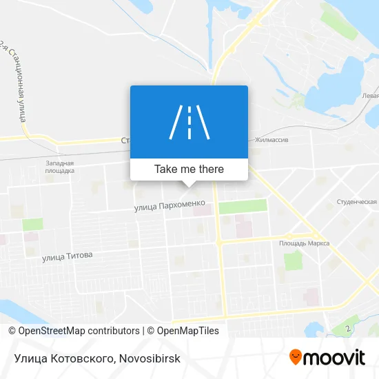 Улица Котовского map