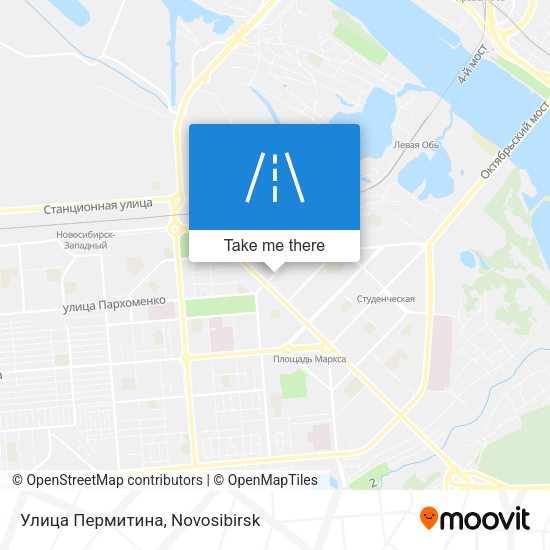 Улица Пермитина map