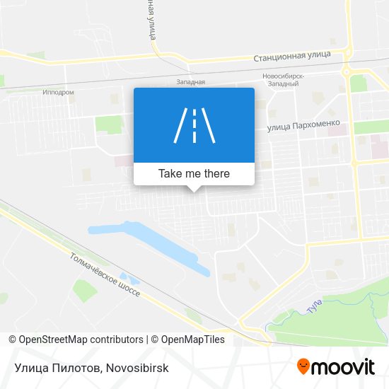 Улица Пилотов map