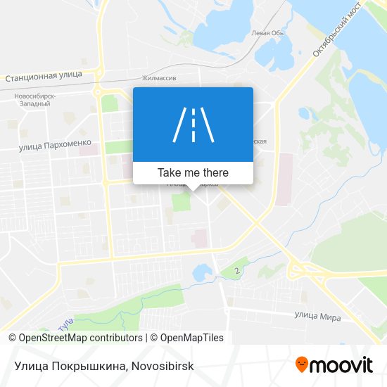 Улица Покрышкина map