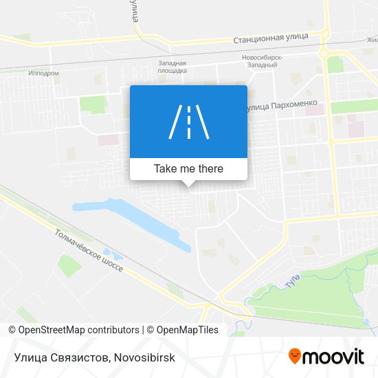 Улица Связистов map