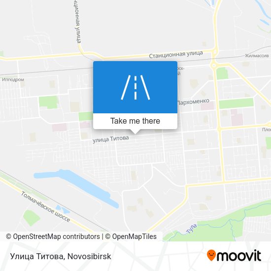 Улица Титова map