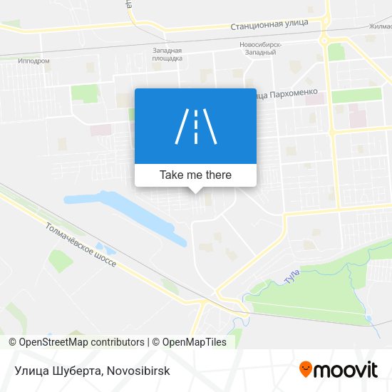 Улица Шуберта map