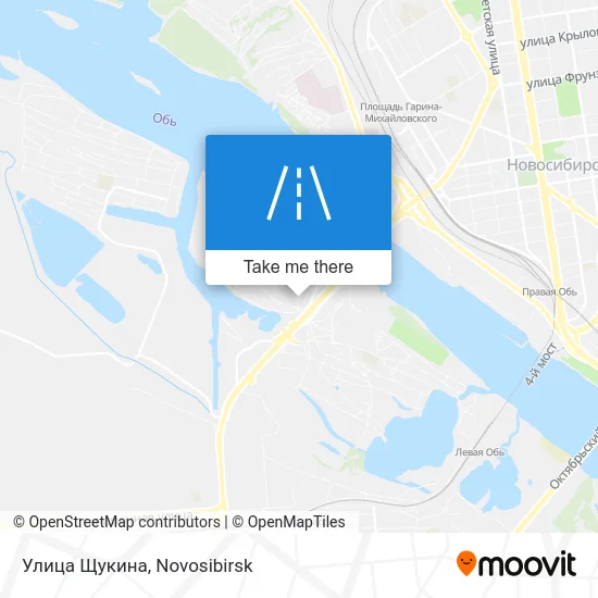 Улица Щукина map