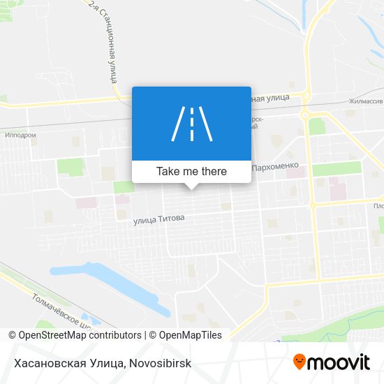 Хасановская Улица map