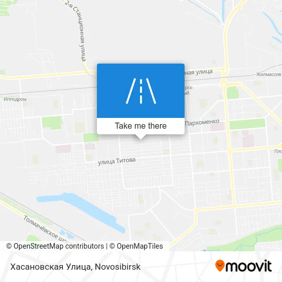 Хасановская Улица map