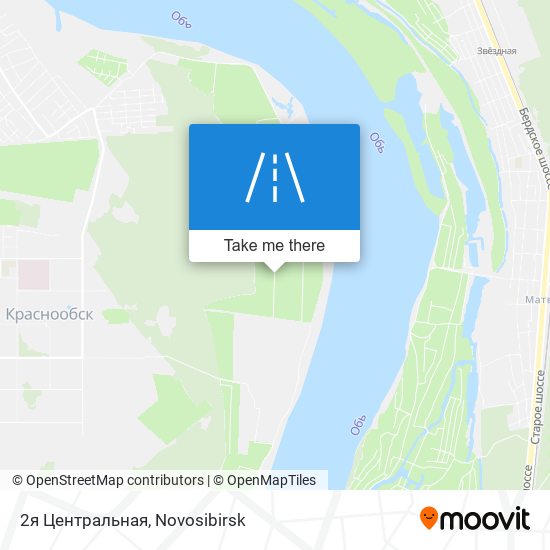 2я Центральная map