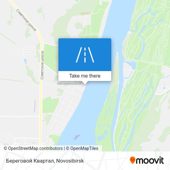Береговой Квартал map