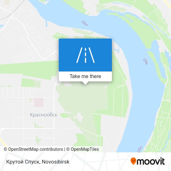Крутой Спуск map