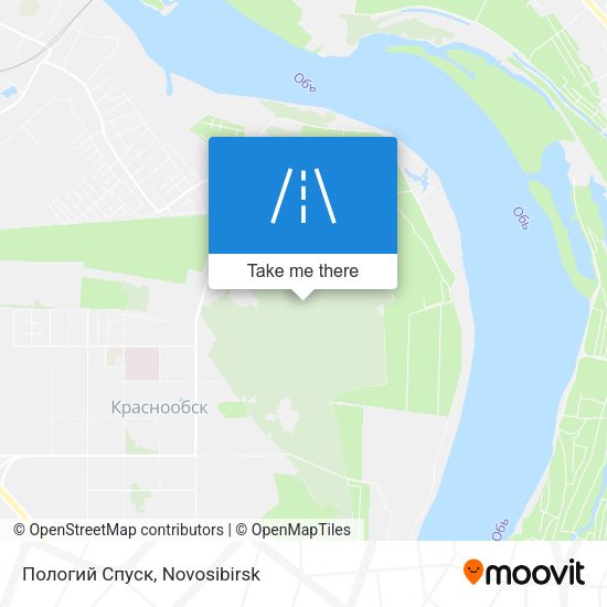 Пологий Спуск map