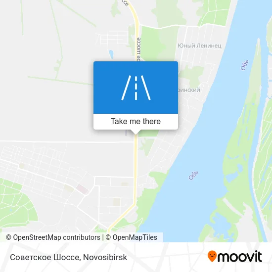 Советское Шоссе map