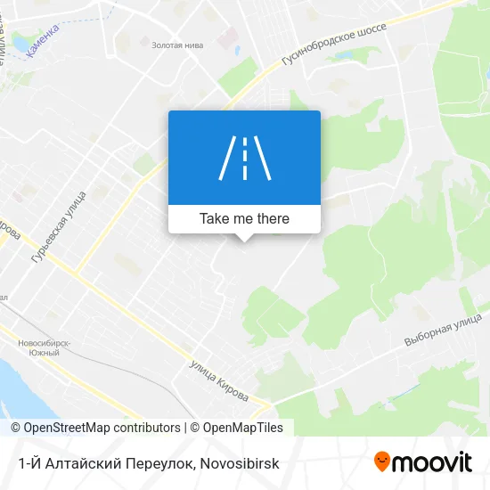 1-Й Алтайский Переулок map