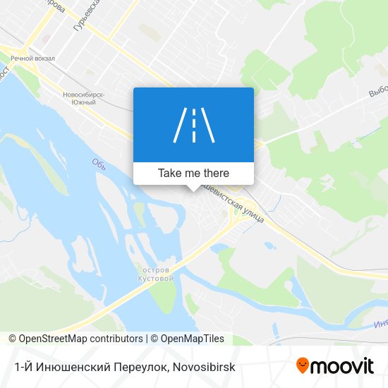 1-Й Инюшенский Переулок map