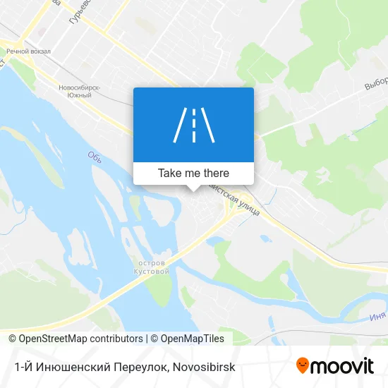 1-Й Инюшенский Переулок map