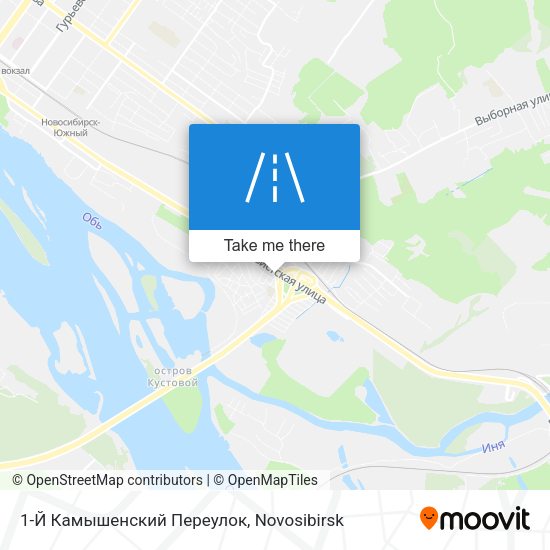 1-Й Камышенский Переулок map