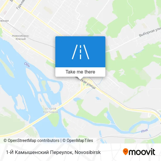 1-Й Камышенский Переулок map