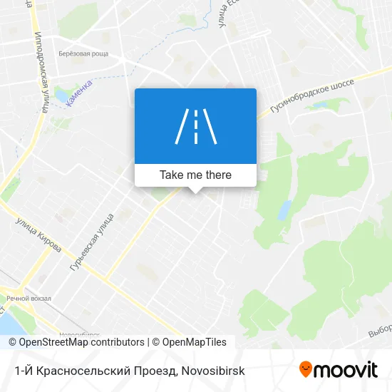 1-Й Красносельский Проезд map