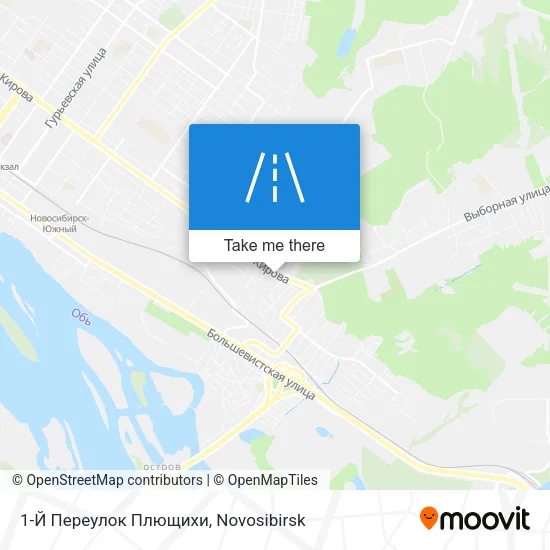 1-Й Переулок Плющихи map