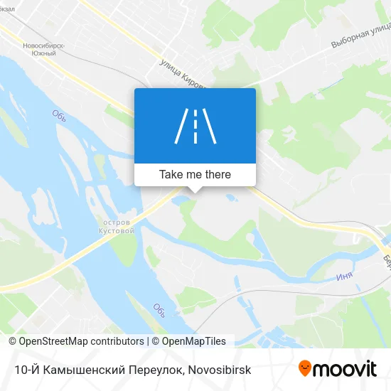 10-Й Камышенский Переулок map