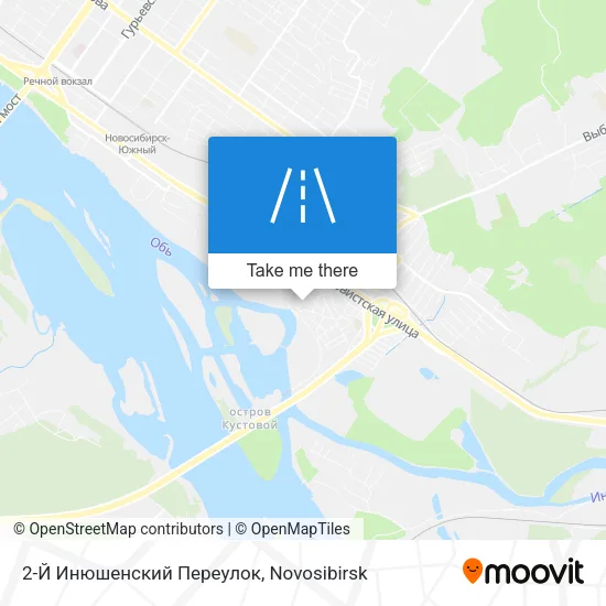 2-Й Инюшенский Переулок map