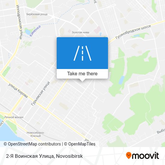 2-Я Воинская Улица map