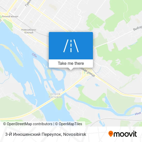 3-Й Инюшенский Переулок map