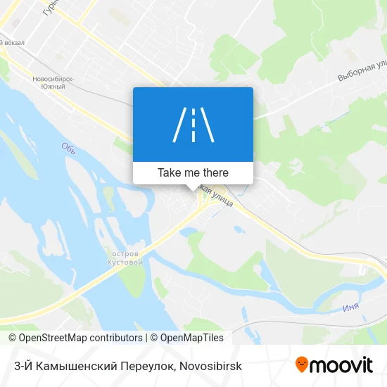 3-Й Камышенский Переулок map