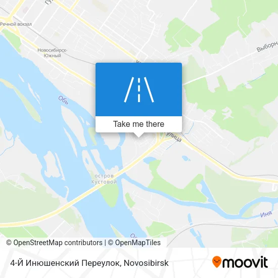 4-Й Инюшенский Переулок map