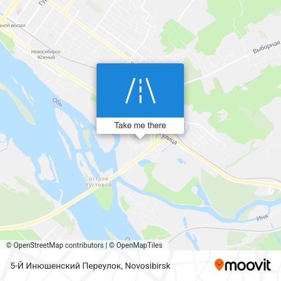 5-Й Инюшенский Переулок map
