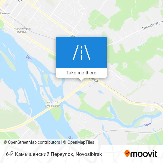 6-Й Камышенский Переулок map