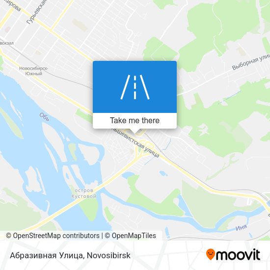 Абразивная Улица map