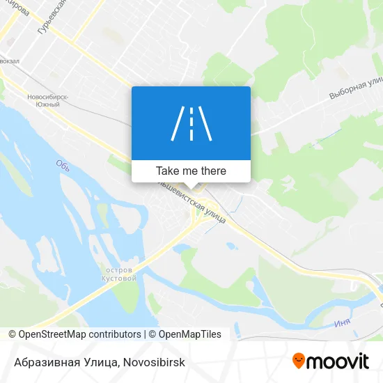 Абразивная Улица map